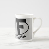 Funny Bone china mok "Welkom in Florida" (Rechts)