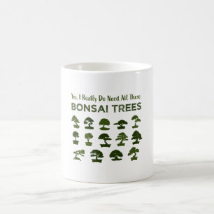 Funny Bonsai Tree Care Penjing Zen Gift Koffiemok