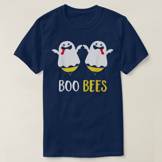 Funny Boo Bees Couples Halloween Costume For Women T-shirt (Design voorkant)