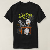 Funny BOO BOO CREW Nurse RN Halloween 2022 T-shirt (Design voorkant)