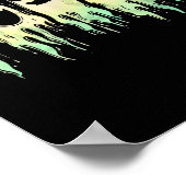 Funny Boo Cute Ghost Halloween Soky Fall Season Vi Poster (Hoek)