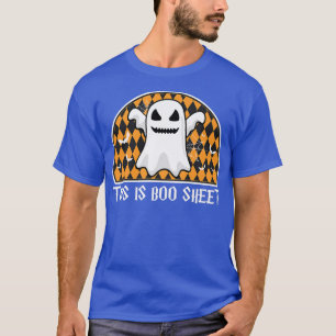 Funny Boo Ghost Dit is Boo Sheet Happy Halloween T-shirt
