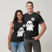 Funny Boo Ghost Halloween Costume T-shirt (Unisex)