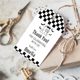 Funny Boo Halloween verjaardagsfeestje cadeau Labe Cadeaulabel