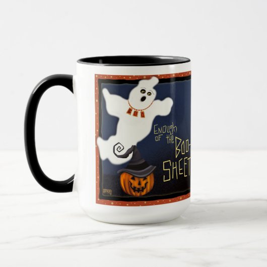 Funny Boo Sheet Leuke Ghost Mok (Links)