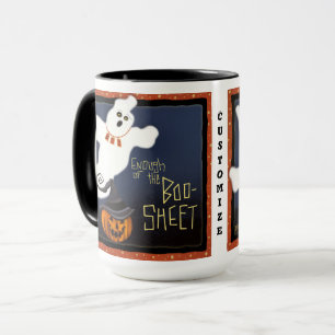 Funny Boo Sheet Leuke Ghost  Mok