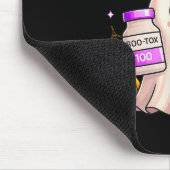 Funny Boo Tox Aesthetic Nurse Ghost Skull Pumpkin  Muismat (Hoek)