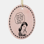 Funny Book Club Keramisch Ornament (Rechts)