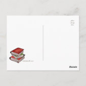 Funny Book Hangover Definition Book Lover Briefkaa Briefkaart (Achterkant)