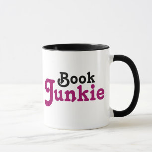 Funny Book Junkie Reading Gift Mok