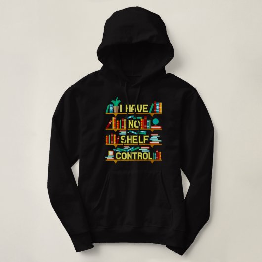 Funny Book Lover Book Club Reading Libraria Hoodie (Design voorkant)