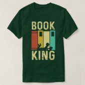 Funny Book Lover Design Mannen Papa Reading Reader T-shirt (Design voorkant)