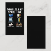 Funny Book Lover Humor Bookworm Reader Visitekaartje (Voorkant / Achterkant)