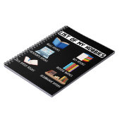 Funny Book Lover Humor Bookworm Reading Notitieboek (Linkerzijde)