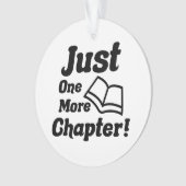 Funny Book Lover Ornament (voorkant)