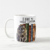 Funny Book Lover Quote Cute Cats Bookworm Name Koffiemok (Links)