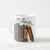 Funny Book Lover Quote heb ik geen Shelf Control Koffiemok (Voorkant links)