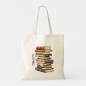 Funny Book Lover Quote heb ik geen Shelf Control Tote Bag (Achterkant)