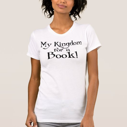 Funny Book Lover Shirt (Voorkant)