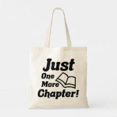 Funny Book Lover Tote Bag (Achterkant)