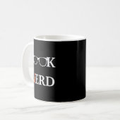 Funny Book Nerd Reading gift voor Libraries T-Shir Koffiemok (Voorkant links)
