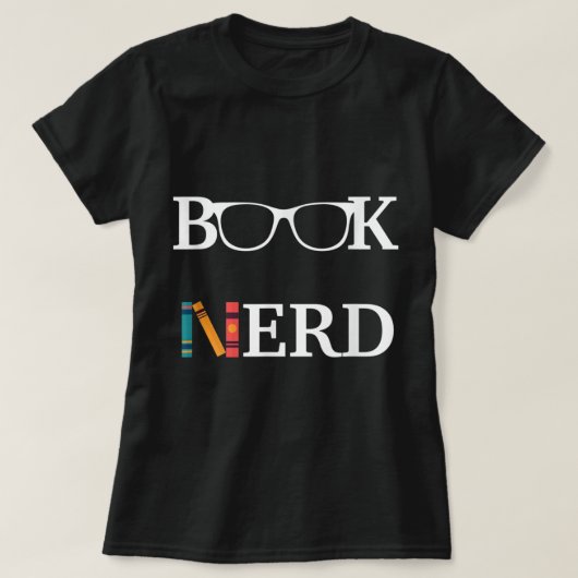 Funny Book Nerd Reading gift voor Libraries T-Shir T-shirt (Design voorkant)
