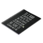 Funny Book Reader For Her Teen Girls Women Reading Notitieboek (Linkerzijde)