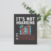 Funny Book Reader Humor Witty Literature Nerd Briefkaart (Staand voorkant)