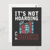 Funny Book Reader Humor Witty Literature Nerd Briefkaart (Voorkant / Achterkant)