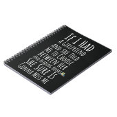 Funny Book Reading Gifts For Him Teen Boys Men  Notitieboek (Linkerzijde)