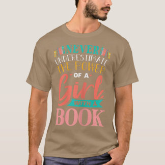 Funny Book Reading Graphic Girls Book Lovers T-shirt