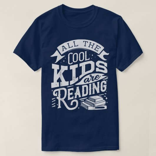 Funny Book Reading Graphic Women Kinder Book Lover T-shirt (Design voorkant)