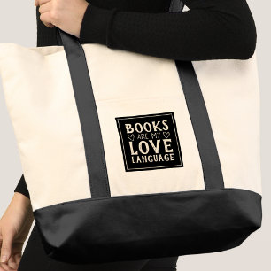 Funny Books Are My Love Language Tas