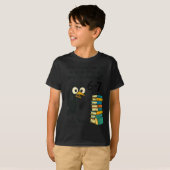 Funny Bookworm 6 7 Meme Design _ Reading Nights Hu T-shirt (Voorkant volledig)