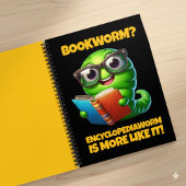 Funny Bookworm? Encyclopediaworm is More Like It! Notitieboek