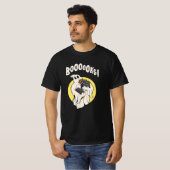 Funny Bookworm Ghost Halloween Costume Booooks T-shirt (Voorkant volledig)