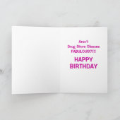 Funny Boomer Birthday Card Kaart (Binnen)