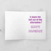 FUNNY BOOMER BIRTHDAY CARD KAART (Binnen)