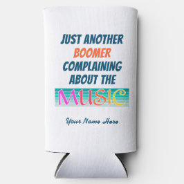 Funny Boomer Muziek Slim Koelbox Seltzer Blikjeskoeler