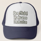 Funny Booyah Hakunamatata Trucker Hat Trucker Pet (Voorkant)