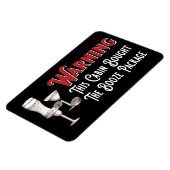 Funny Booze Cabin door Cruise Ship Magneet (Linkerzijde)