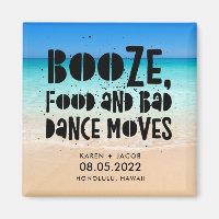 Funny Booze Food Bad Dance Moves Beach Weddenschap