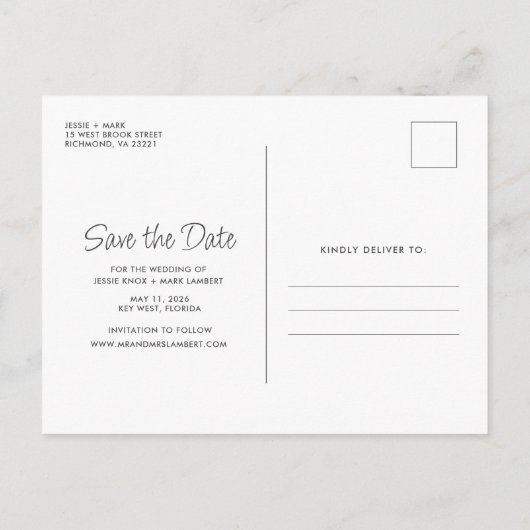 Funny Booze Food Bad Dance Moves Save the Date Aankondigingskaart (Achterkant)