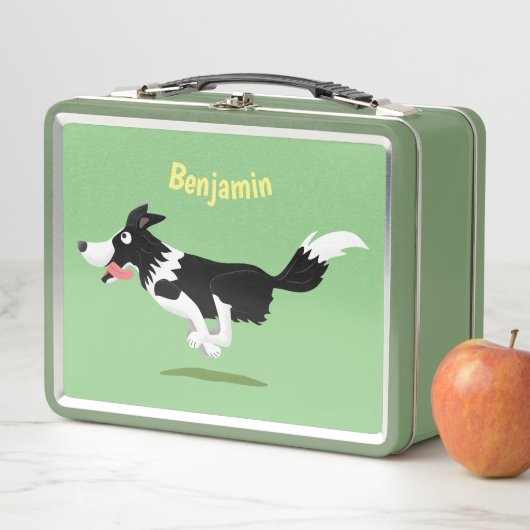 Funny Border Collie cartoon (In situ)