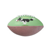 Funny Border Collie cartoon American Football (Gedraaid 90)