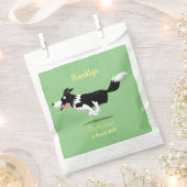 Funny Border Collie cartoon Bedankzakje (Geknipt)