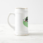 Funny Border Collie cartoon Bierpul (Links)