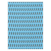 Funny Border Collie cartoon Tafelkleed (Voorkant)