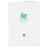 Funny "Bored Jesus" AutoCorrecte kerstKaart (Achterkant)