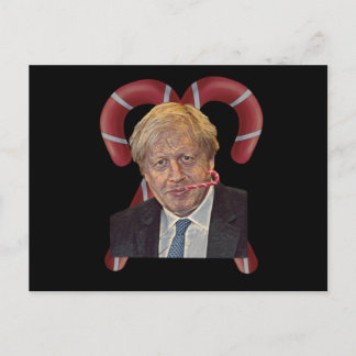 Funny Boris Johnson Kerstmis Briefkaart